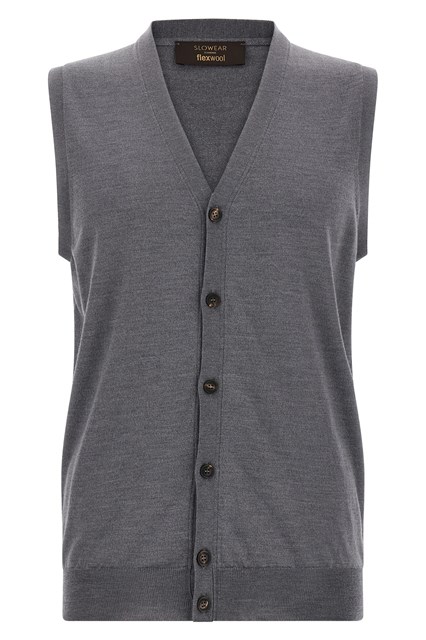 Gilet lana Flexwool - Grigio (56 IT)