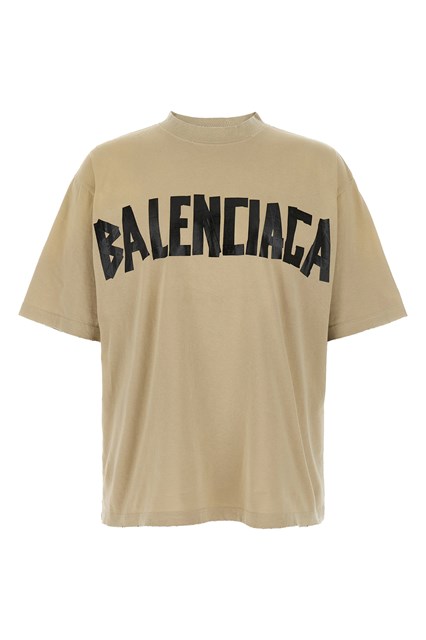 T-shirt 'Tape Type' - Beige (M)