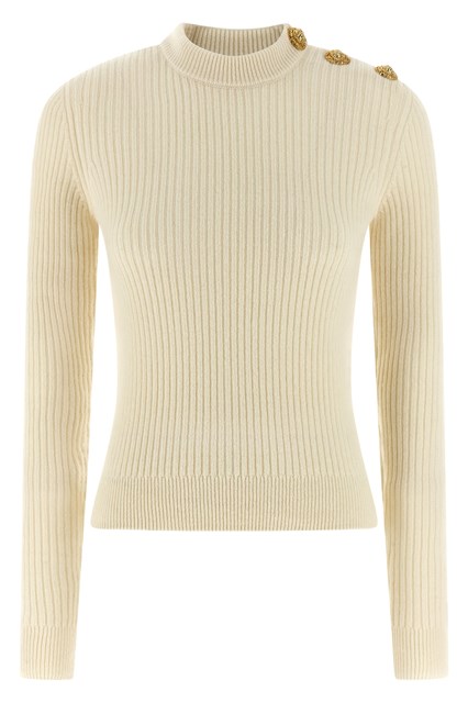 Maglia coste - Bianco (34 FR)