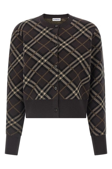 Cardigan 'Georgette' - Marrone (L)