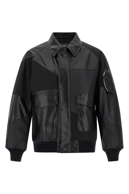 Bomber costruzione pannelli - Nero