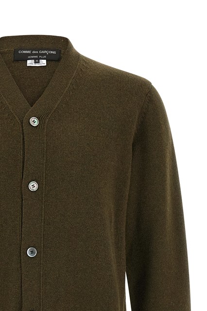 Comme des garçons homme plus Jacquard insert cardigan available on