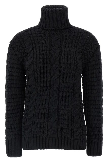 Dolcevita tricot Moncler x Edward Enninful - Nero (XS)
