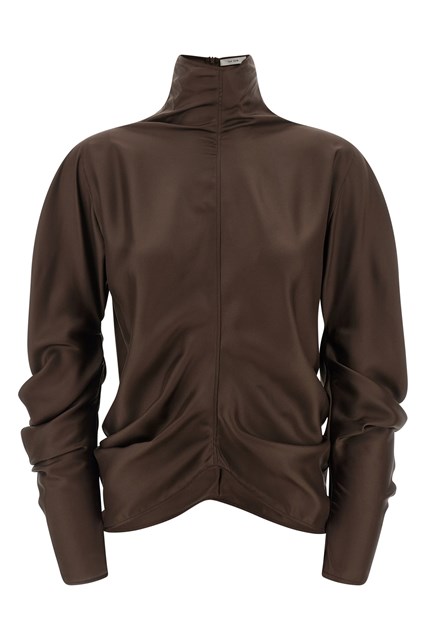 Blusa 'Miles' - Marrone (2)