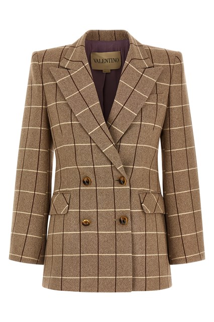 Blazer Valentino Garavani doppiopetto - Beige (44 IT)