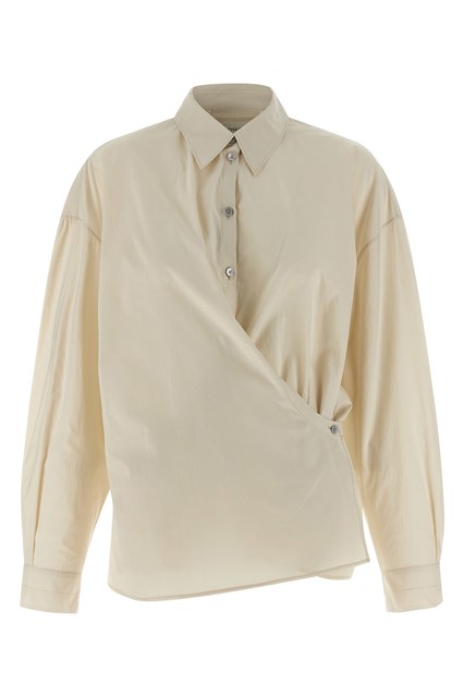Camicia 'Straight Collar Twisted' - Beige (38 FR)