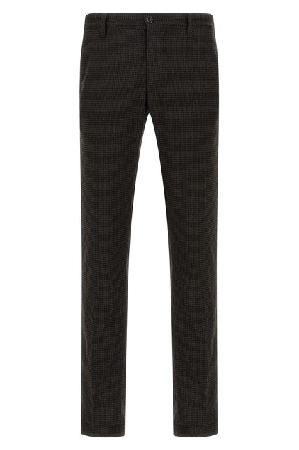 Pantalone fresco lana - Marrone (32)