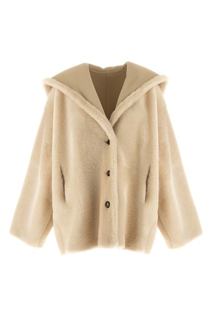 Montone reversibile - Beige