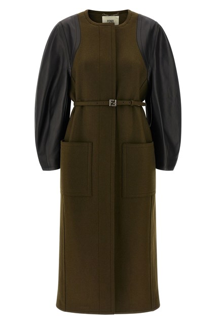 Cappotto 'Wool Felt' - Verde (38 IT)