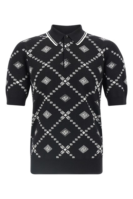 Polo maglia - Bianco/Nero (50 IT)