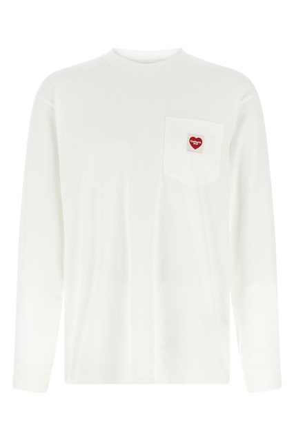 T-shirt 'Pocket Heart' - Bianco (L)