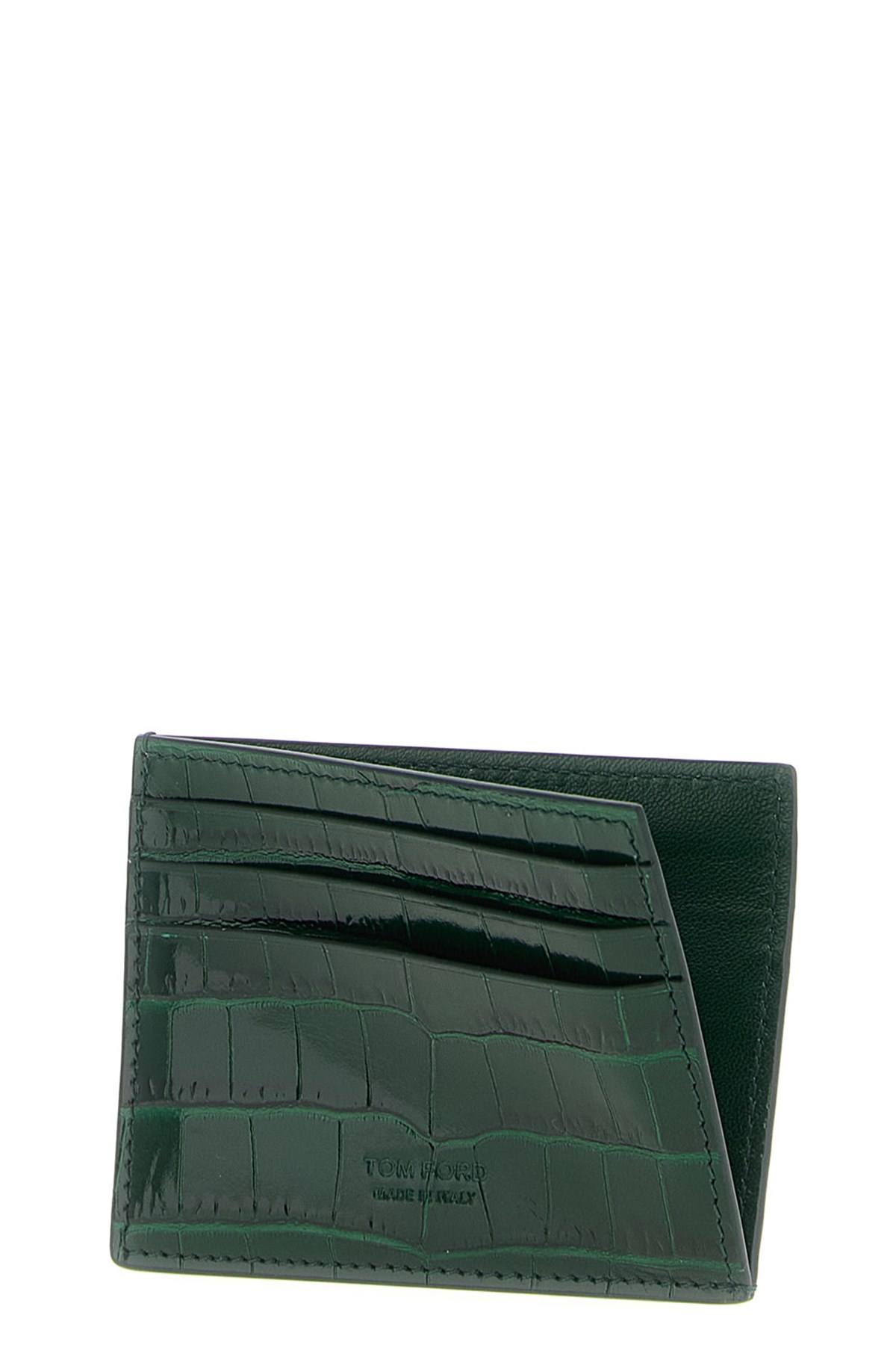 Tom ford Crocodile leather card holder available on julian-fashion