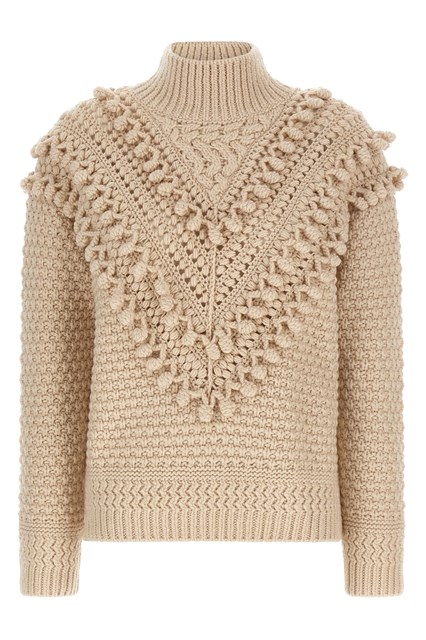Maglione 'Hypnotic Bauble' - Beige (1)