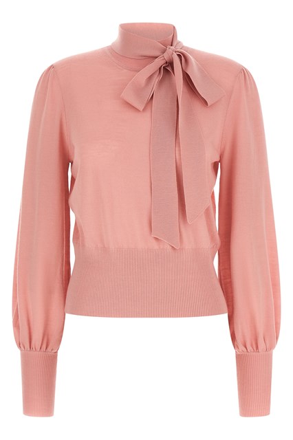 Maglia 'Pussybow' - Rosa (0.0)