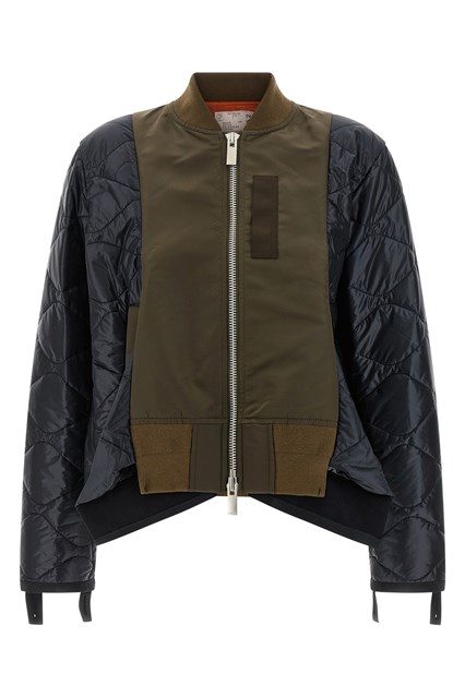 Bomber nylon bimaterico - Multicolor (2)