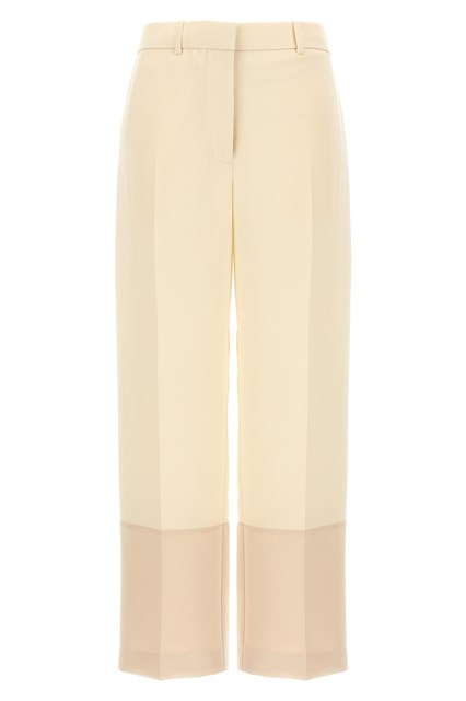 Pantalone crop - Bianco (2)