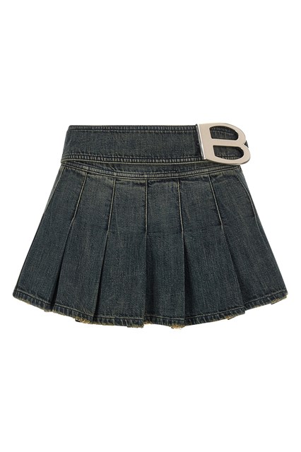 Gonna 'Buckle Pleated' - Blu (36 FR)