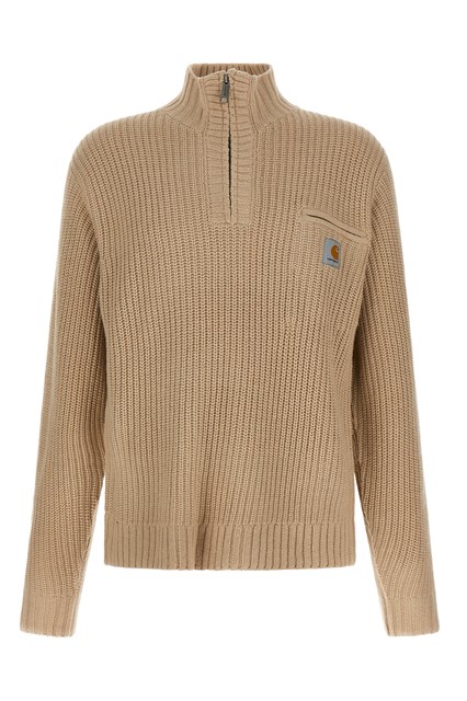 Maglione 'Detroit Half zip' - Beige (S)