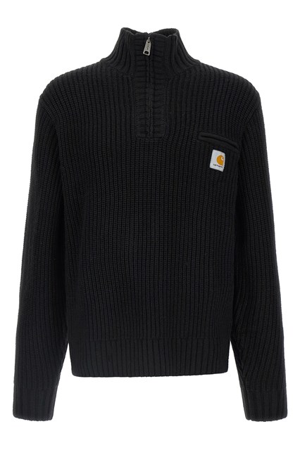 Maglione 'Detroit Half zip' - Nero (S)