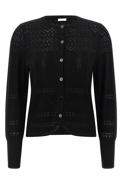 Cardigan 'Trio' - Nero (S)