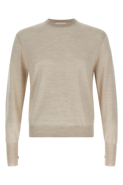 Maglia lana e seta - Beige