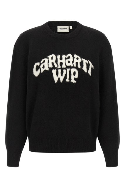 Maglione intarsio logo - Multicolor (XS)