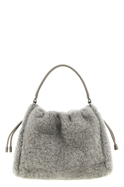 Borsa a mano 'Bucket Mellow' piccola - Grigio