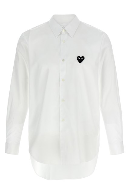 Camicia 'Black Heart' - Bianco