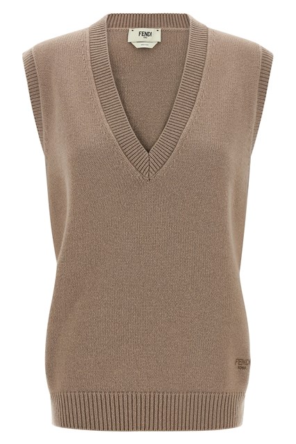 Gilet cashmere - Beige (36 IT)