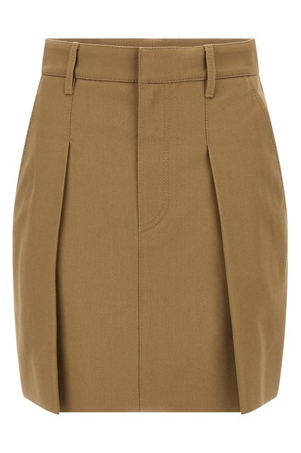 Gonna plissettata - Marrone (38 IT)