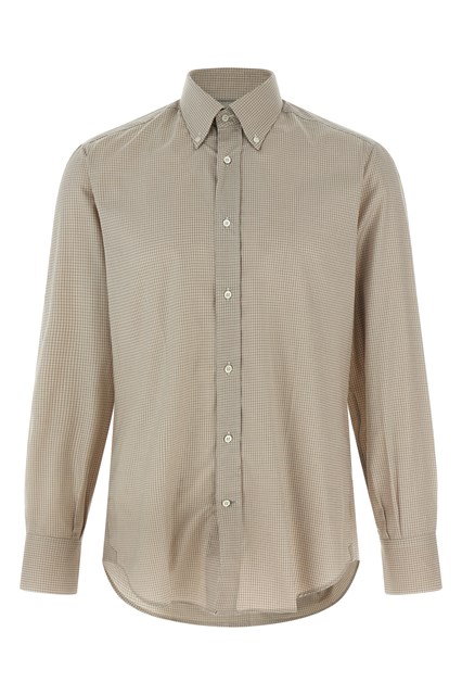 Camicia quadri - Beige