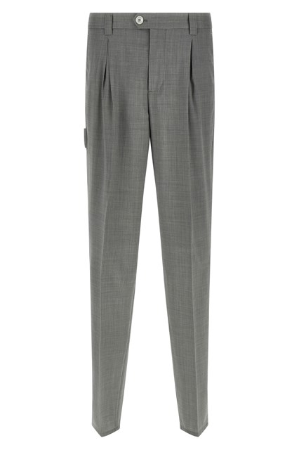 Pantalone lana mélange - Grigio (50 IT)