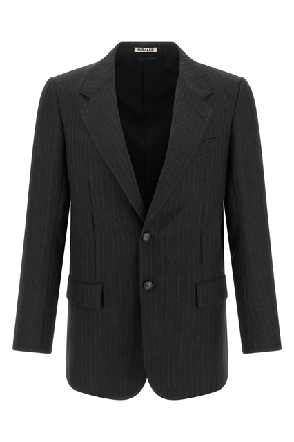 Blazer gessato - Grigio (5)