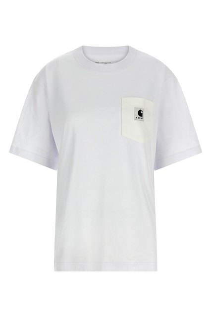 T-shirt capsule Sacai x Carhartt Wip - Bianco