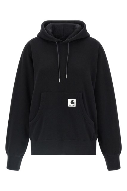Felpa con cappuccio capsule Sacai x Carhartt Wip - Nero