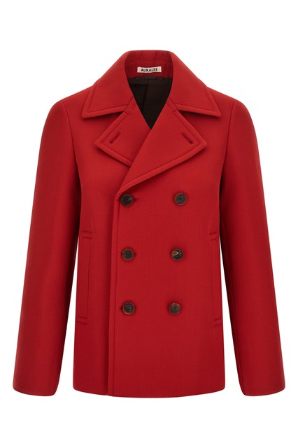 Cappotto lana - Rosso