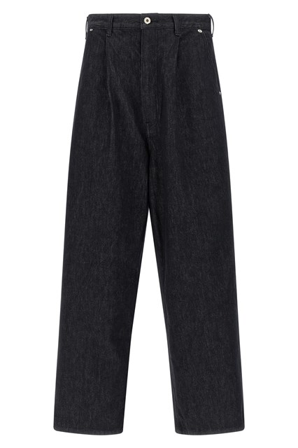 Jeans gamba ampia - Blu