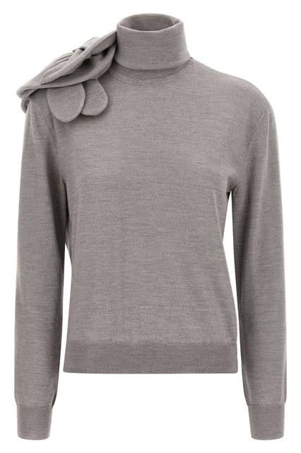 Maglia fiore 3D - Grigio (38 IT)