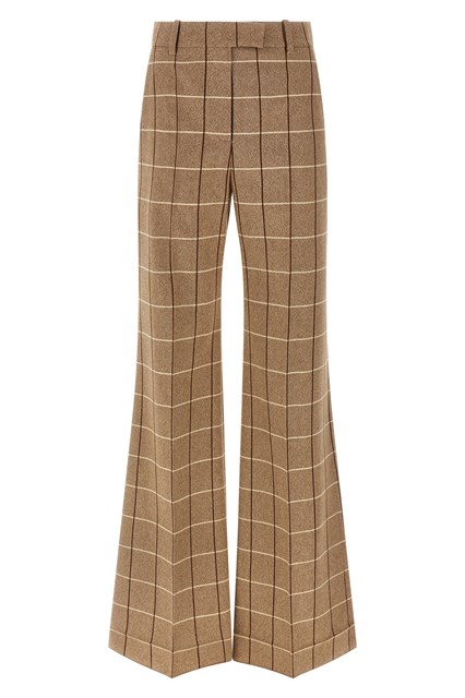 Pantalone ValentinoGaravani Lana motivo Finestrato - Beige (44 IT)