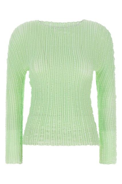 Maglia 'Jellyfish Pleats' - Verde (2)