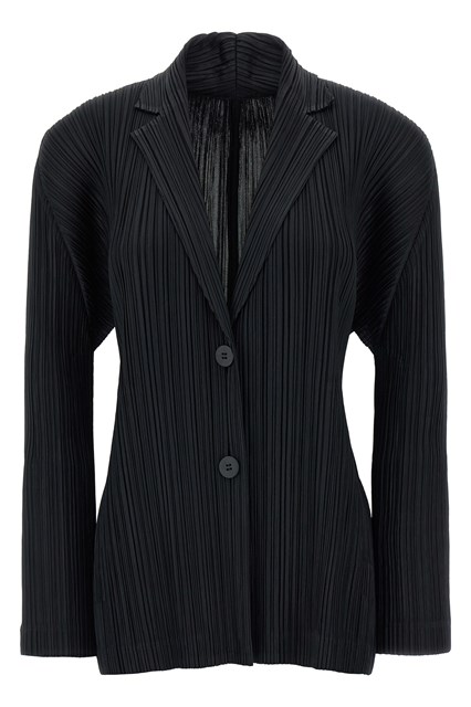 Blazer 'Pleats' - Nero (5)