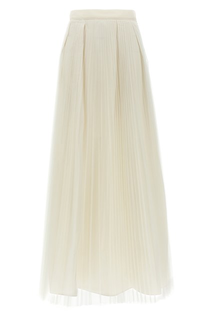 Gonna taffetà - Bianco (38 IT)