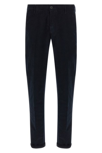 Pantalone velluto - Blu (32)