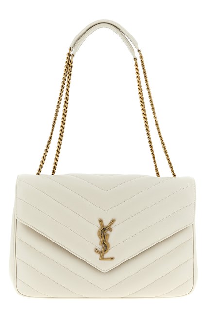 Borsa a spalla 'Loulou' grande - Beige