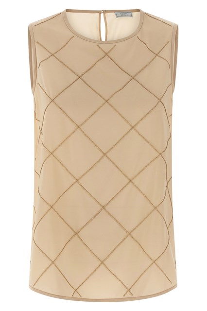 Top seta - Beige (44 IT)