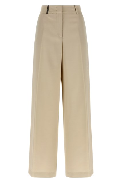 Pantalone palazzo - Beige (44 IT)