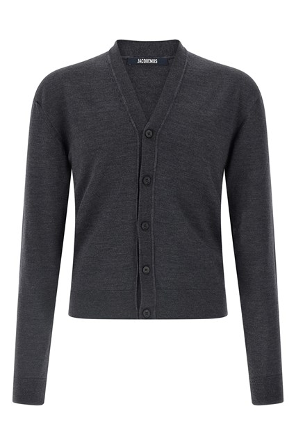 Cardigan 'Le Cardigan Brodé' - Grigio (S)