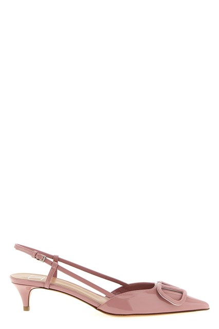 Slingback Valentino Garavani Vlogo Signature - Rosa (36)