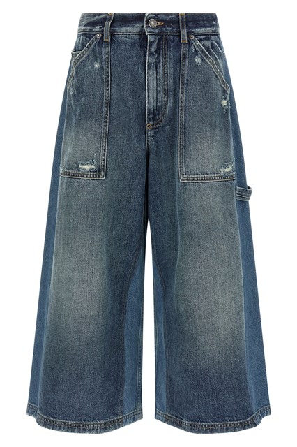 Bermuda denim - Blu (38 IT)