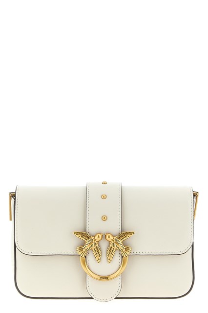 Borsa a spalla 'Mini Love Slouchy' piccola - Bianco